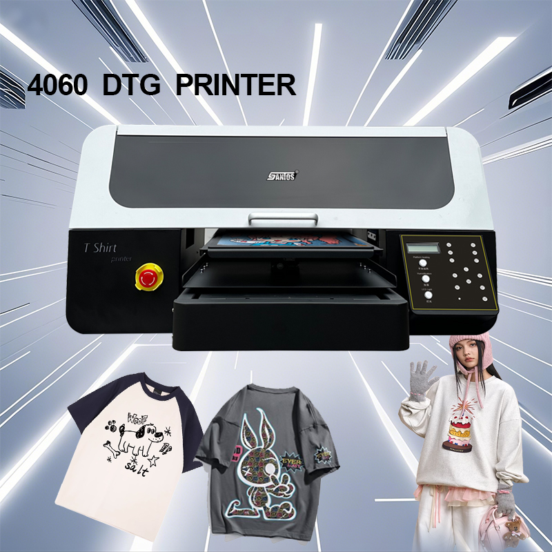 Commercial Digital Printing - Цифровой принтер для футболок, модель 4060,