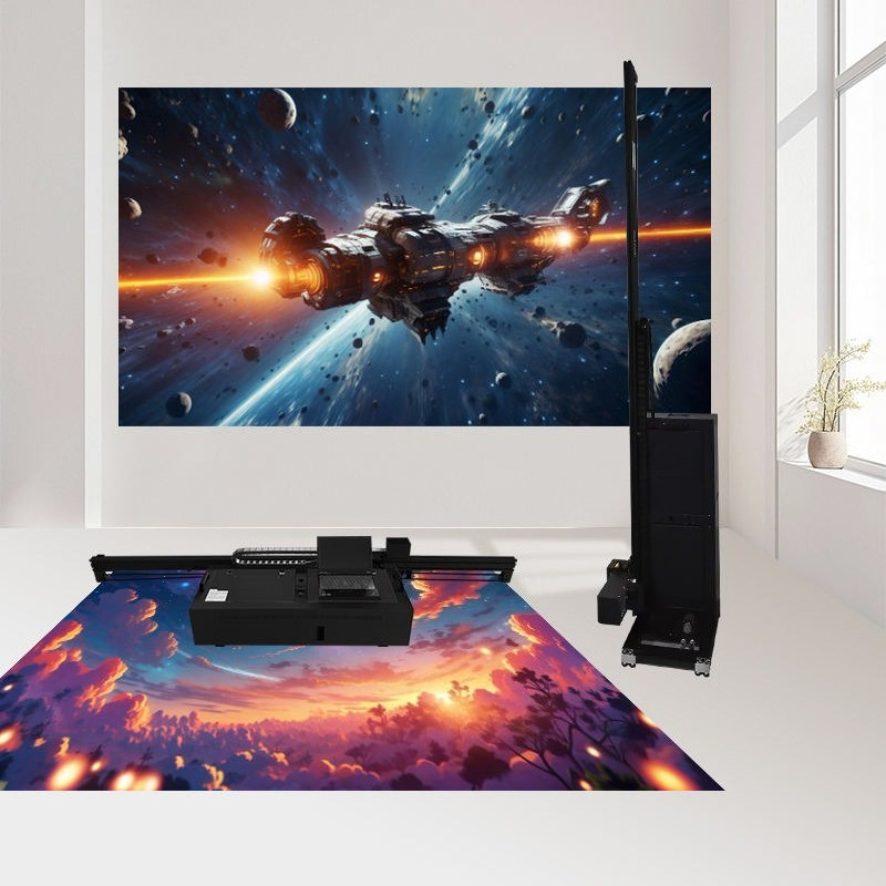 Commercial Wall Printing Machine - Универсальный УФ-принтер для печати на стенах,
