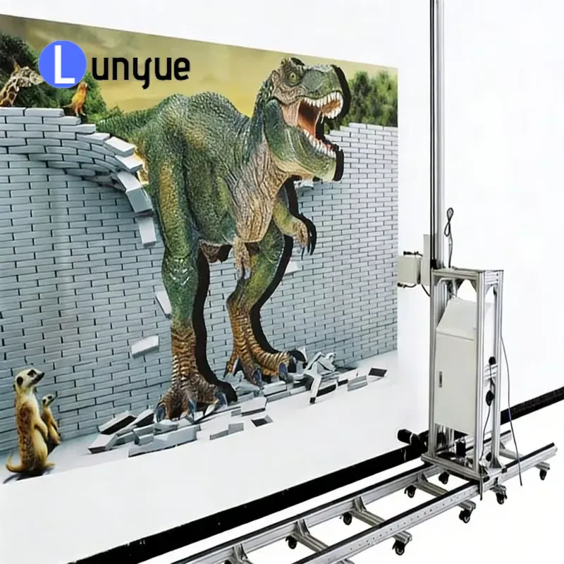 Commercial Wall Printing Machine - 3D-принтер для печати на стенах, вертикальный