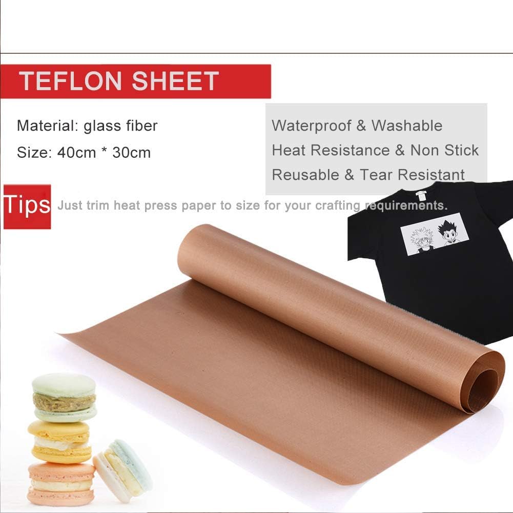 Те-флоновый лист для термопрес – обзор и цена Heat Press Teflon Sheet