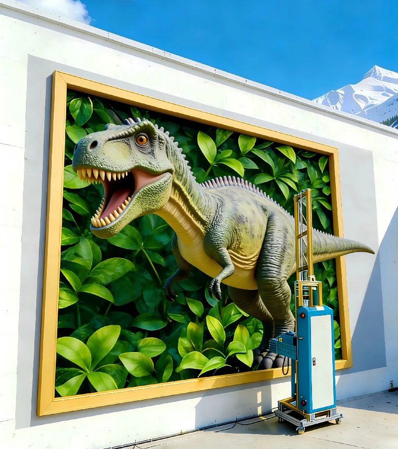 Настенный 3D-принтер для верти – обзор и цена Commercial Wall Printing Machine
