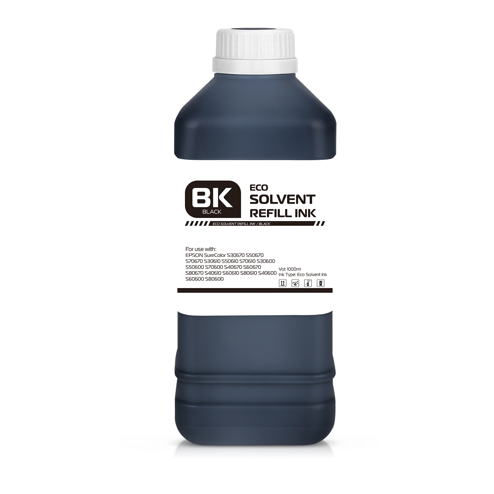 Экосольвентные чернила 1000 мл – обзор и цена Eco Solvent Ink Cartridge