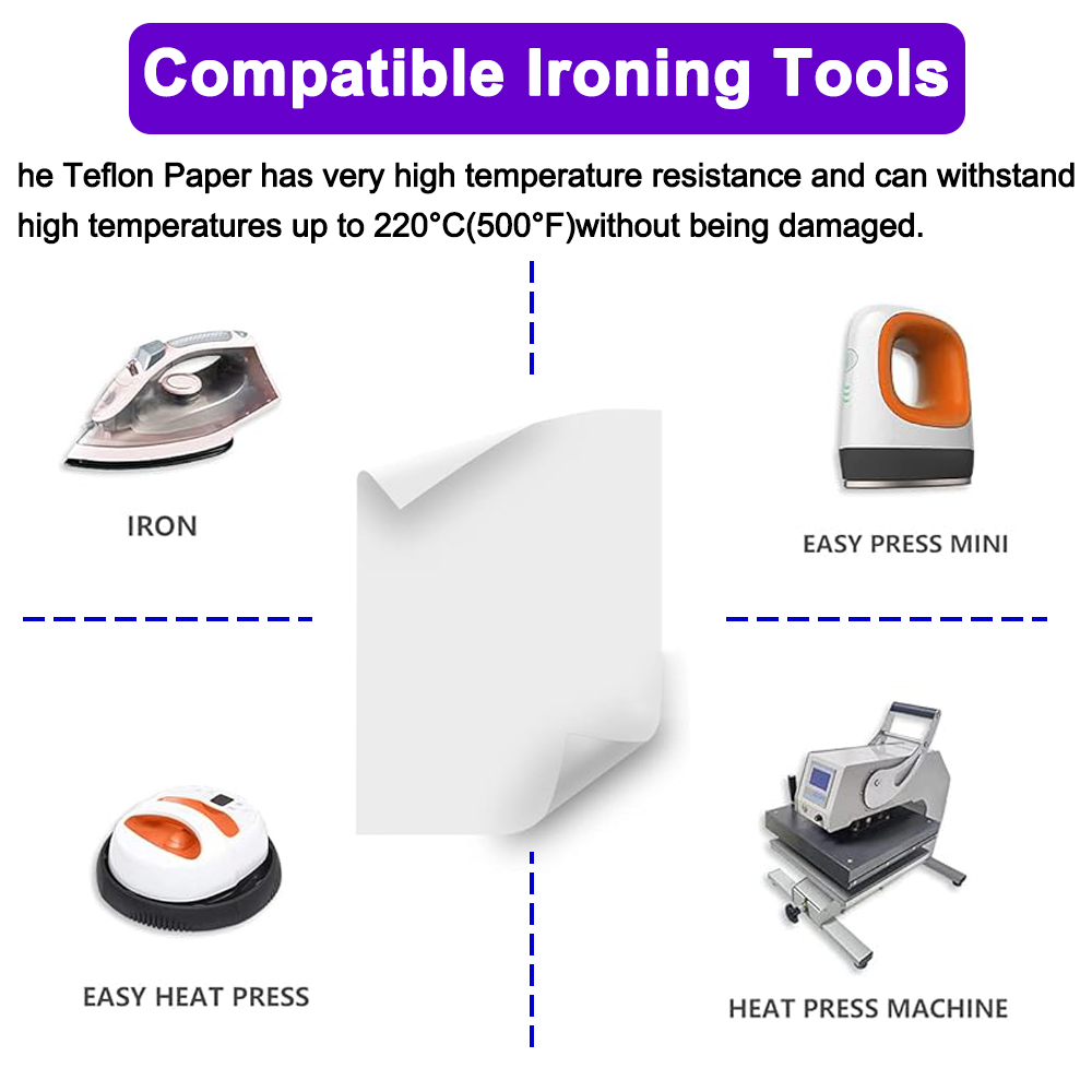 Тефлоновая высокотемпературная – обзор и цена Heat Press Teflon Sheet