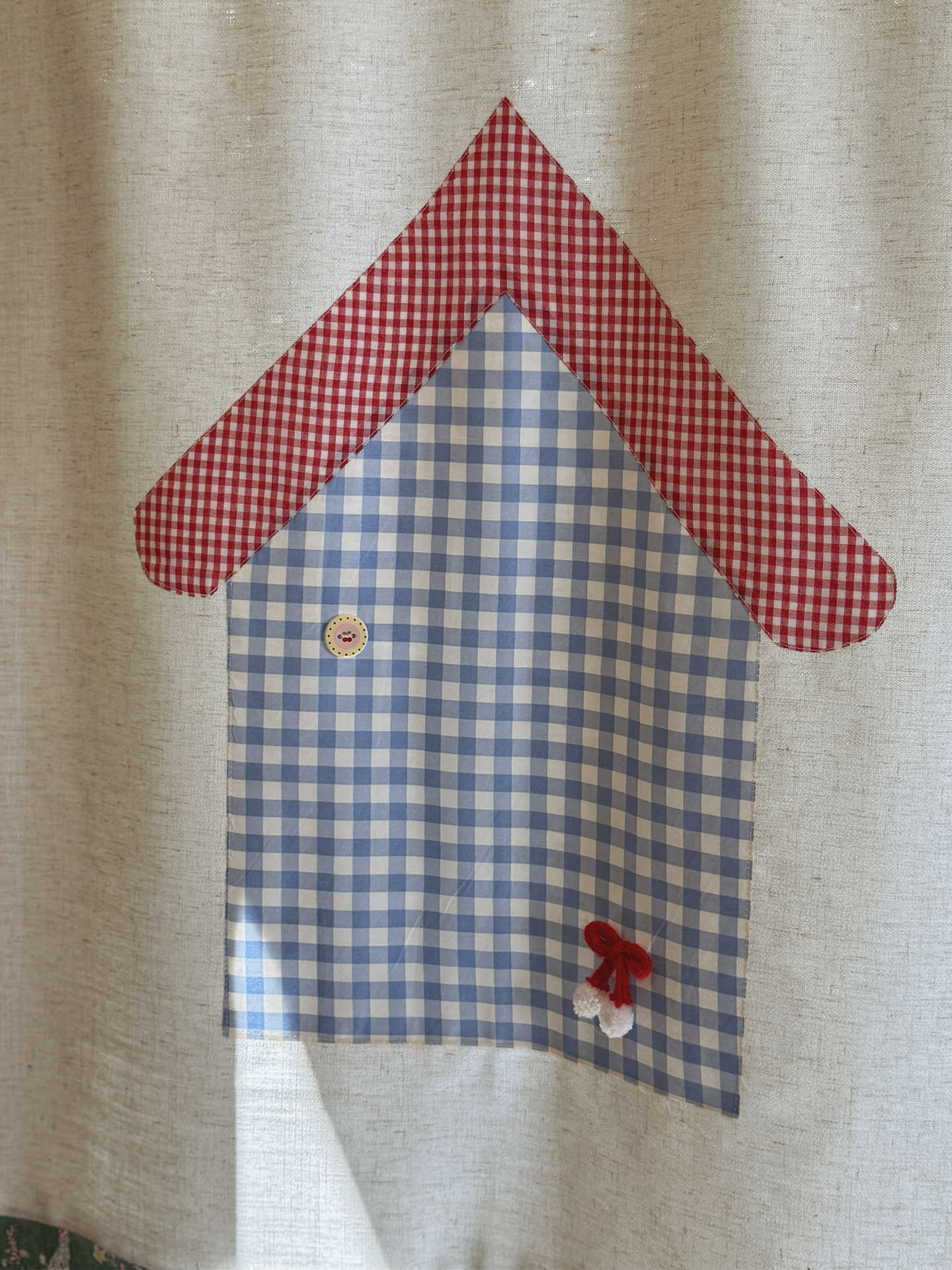 Занавеска-норен VIKAMA Gingham – обзор и цена Commercial Window Printing