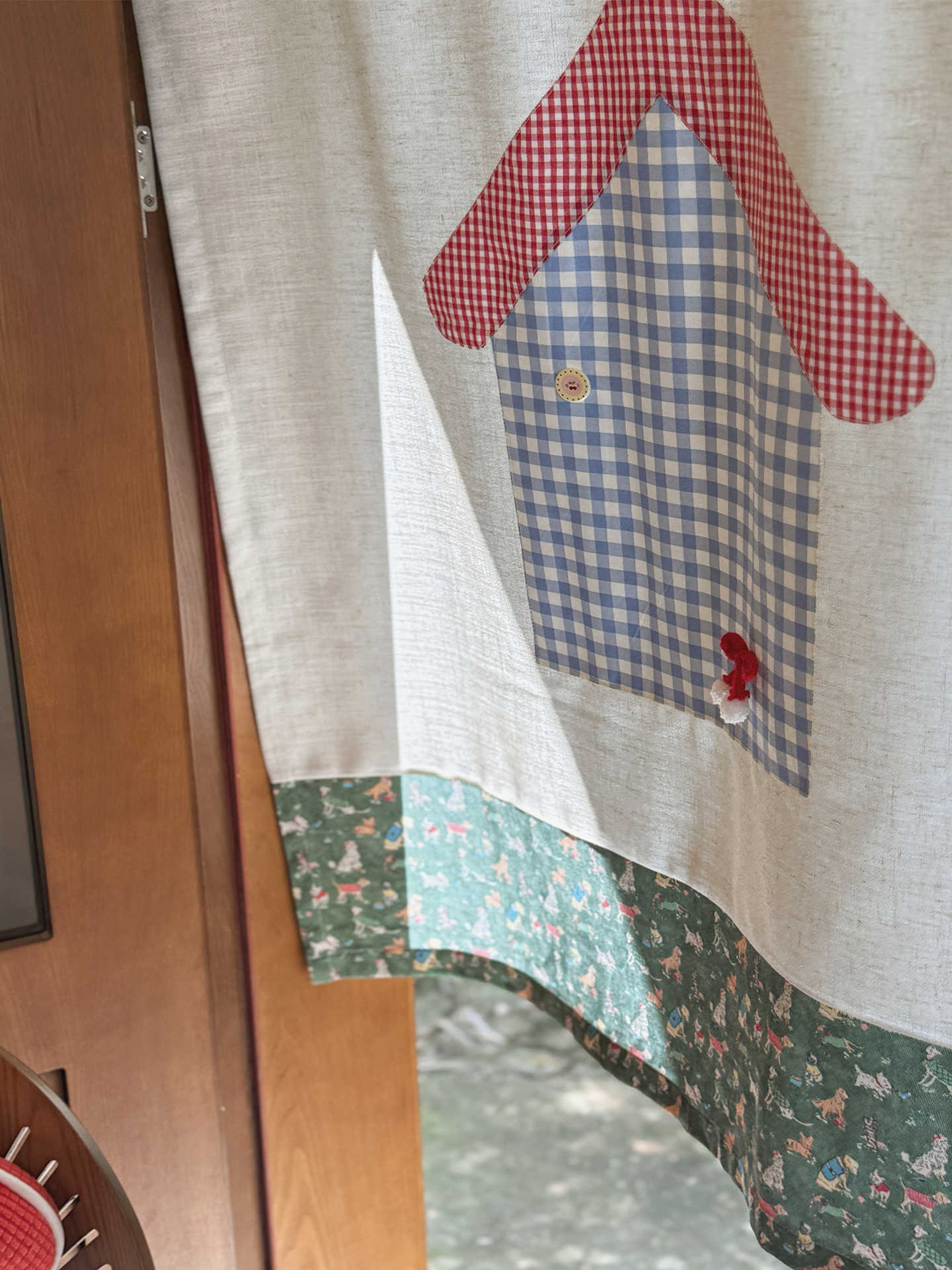 Занавеска-норен VIKAMA Gingham – обзор и цена Commercial Window Printing
