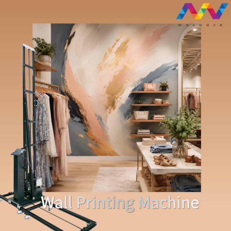 Портативный настенный принтер  – обзор и цена Commercial Wall Printing Machine