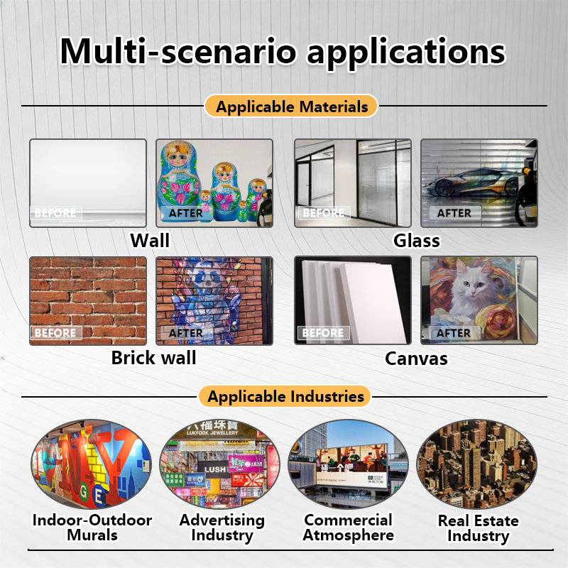 Портативный настенный принтер  – обзор и цена Commercial Wall Printing Machine