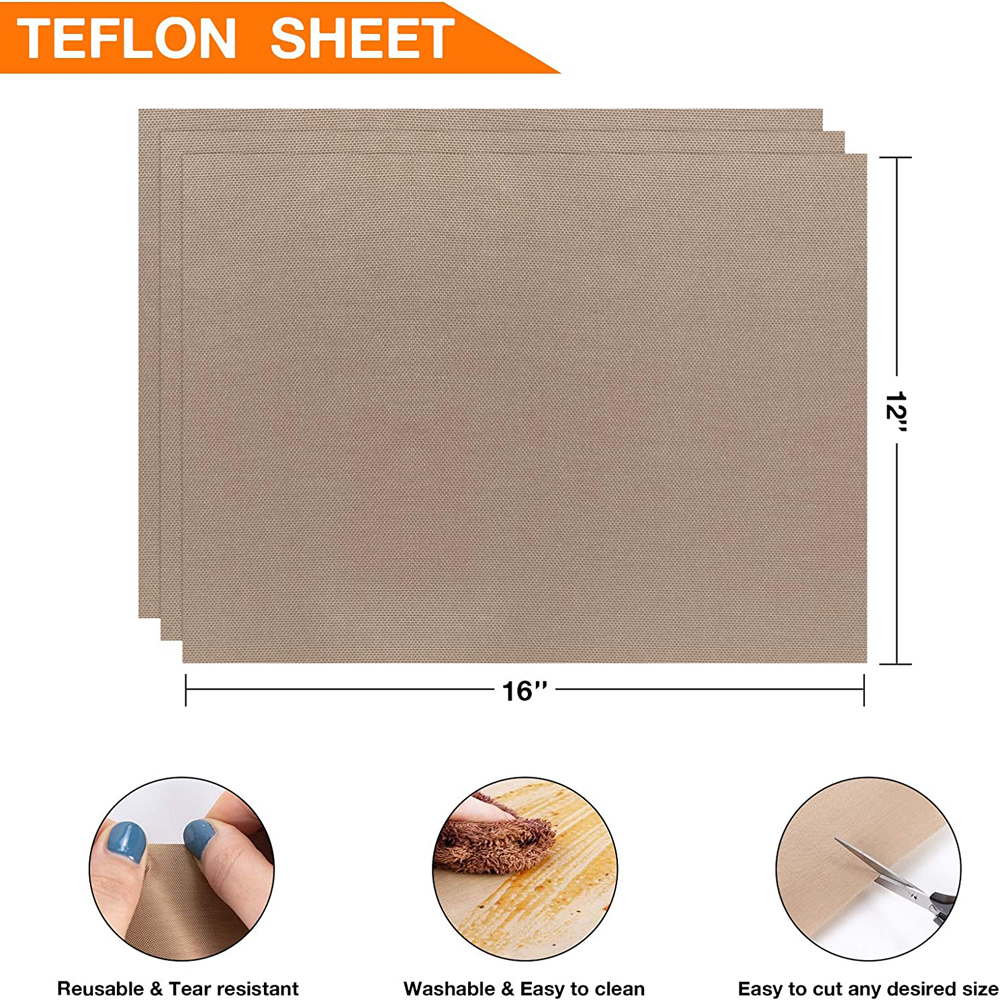 Лист из ПТФЭ для глажки, термо – обзор и цена Heat Press Teflon Sheet