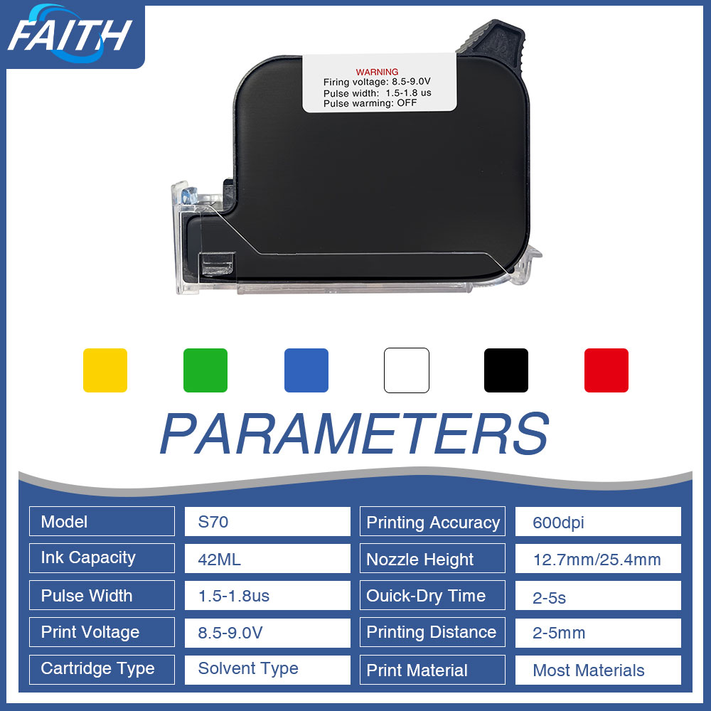 Чернильный картридж Faith, 6 ш – обзор и цена Eco Solvent Ink Cartridge