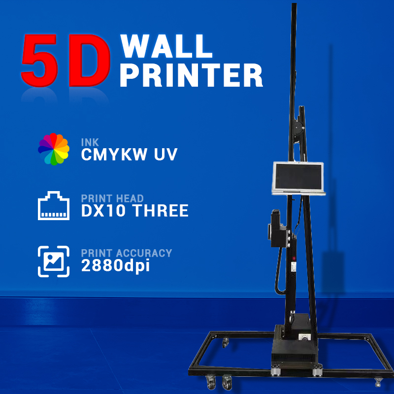 BK-UP600S 3D УФ-коммерческая р – обзор и цена Commercial Wall Printing Machine